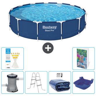 Bestway Piscina Bestway Steel Pro Redonda - 396x84 Cm - 7-piezas S318