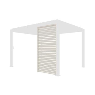 Sweeek Persianas de aluminio 1 3m, beige