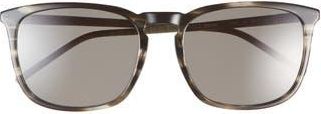 Cole Haan 55mm Square Sunglasses in Grey Horn at Nordstrom Rack