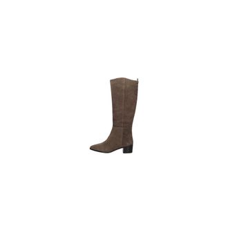 Fred De La Bretoniere Schoenen, Dames, Bruin, 42 EU, Leer, Frolly Slob Overknee Laarzen
