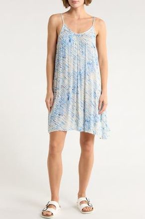 Elan Printed Cover-Up Dress in Blue Sahara at Nordstrom Rack, Size X-Large
