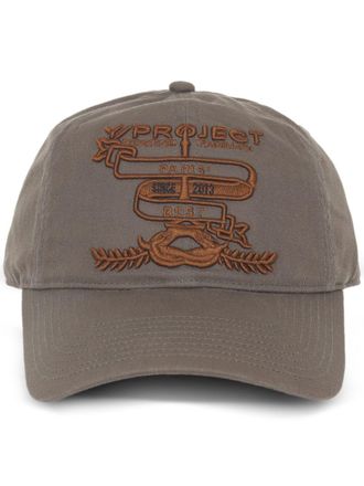 Y / Project Pet met geborduurd logo - Beige