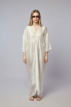 Rick Owens Woven Dress - Tommykite Gown Milk