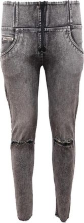 Freddy Wrupsnug 2Hs 222 Broek - Dames - Slim Fit Jeans - Grijs - S - Katoen - Jeans