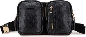 Gucci Pre-owned Belt Bags, female, Black, Size: ONE SIZE Pre-owned Belt Bag
