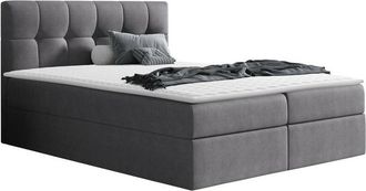 Mirjan24 Mobilier1 - Letto continentale Baltimore 128, Rico 23, Doppio, Continentale, 200x200, Arazzo, 206x208x103cm