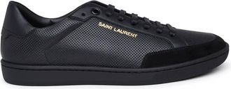 Saint Laurent Mens Court Classic Low Top Sneakers, Brand Size 40 ( US Size 7 )