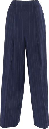 Ballantyne Loose-fit Blu Trousers