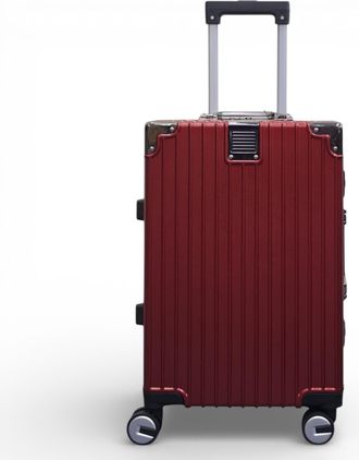 Infinity Leather Robuuste harde cabinekoffer 36 x 24 x 56 cm bagage voor Easyjet, Ryanair, Wizzair