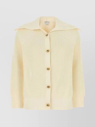 Bottega Veneta ribbed wool cardigan