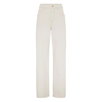 Brunello Cucinelli Pantaloni Neutro-Donna
