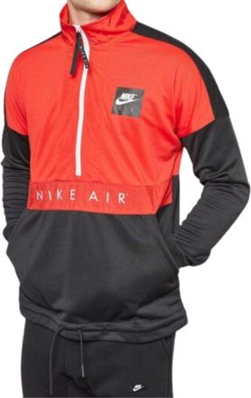 Nike Colour Block Rode Pullover Trui