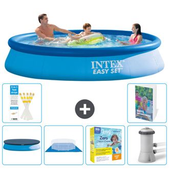 Intex Piscina Easy Set Redonda - 366x76 Cm - 7-piezas S24