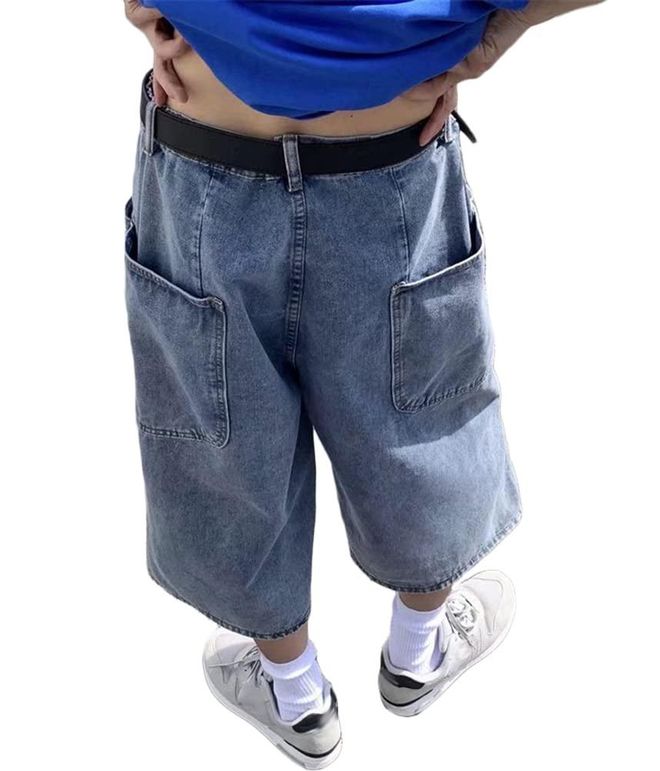 Pantaloncini di jeans larghi clearance