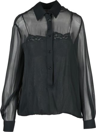 Semicouture Donna, Camicette, Nero, M, new
