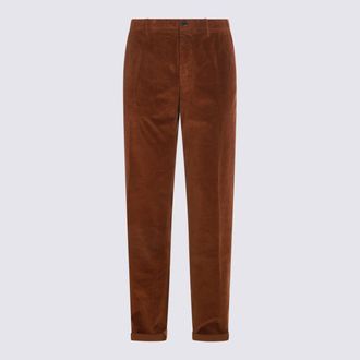 Pantaloni Torino Camel Cotton Pants