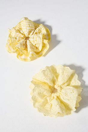 Maeve Large Scrunchies, Set of 2