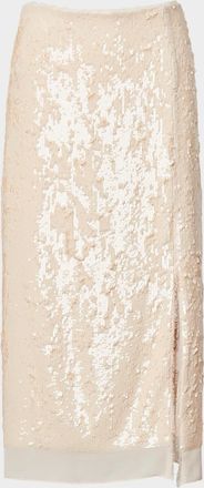 Rag & Bone Kali Sequined Maxi-Skirt
