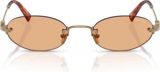 Miu Miu Sunglasses Mua54 S 7 Oe90 X Brass/Orange Women