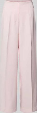 Forever New Wide Leg Hose mit B&uuml;gelfalten Modell Lee in Hellrosa, Gr&ouml;&szlig;e 32