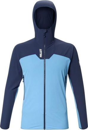 Millet Kamet XCS Light Hoodie Softshelljacke f&uuml;r Herren | blau