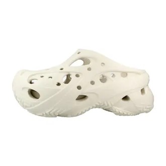 Crocs Schoenen, Dames, Beige, 38 EU, Leer, Caged Clog