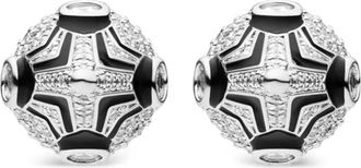 Diesel Orecchini a bottone - Argento