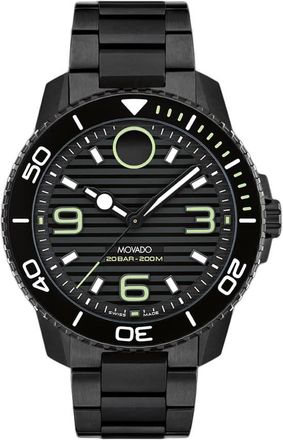 Movado Bold Quartz Black Dial Mens Watch 3601128
