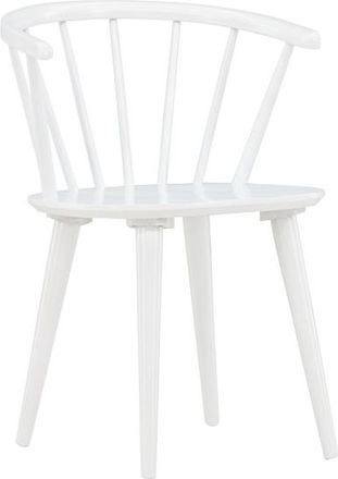 VE DESIGN Massivholzstuhl Bobby mit Armlehnen - Weiss