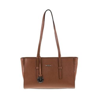 Pierre Cardin 1984 Dollaro Tote Bag - Dames - Shoppers - Bruin - ONE Size - Katoen - Tassen