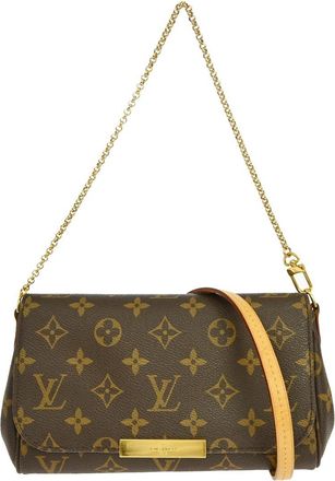 Louis Vuitton Favorite Monogram Canvas Brown Canvas Handbag (Pre-Owned)
