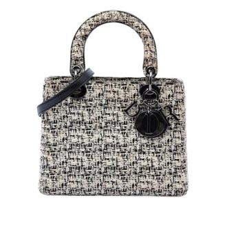 Dior Pre-owned Lady Dior - Dames - Vintage Handtas - Veelkleurig - ONE Size - Leer - Vintage