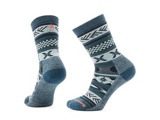 Smartwool Everyday Cabin Games Crew Socks Knee High Socks Shoes Twilight Blue : LG (US Mens Shoe 9-11.5 - Womens Shoe 10-12.5)