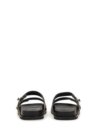 Tory Burch T Lock Sandals - Black