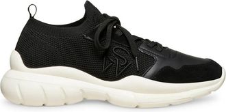 Stuart Weitzman 5050 Sneaker - Dames - Sneakers - Zwart - 36 EU - Leer - Schoenen