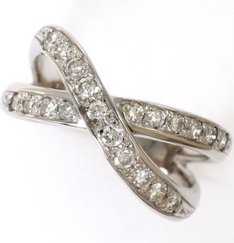 C&A White Gold White Gold (18K) Band Ring (Pre-Owned)