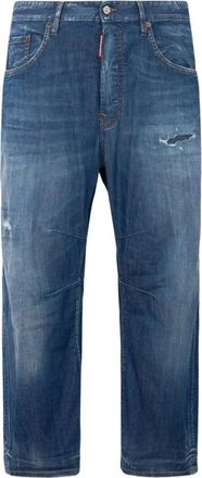Dsquared2 Loose-fit Jeans - Heren - Loose Fit Jeans - Blauw - M - Jeans