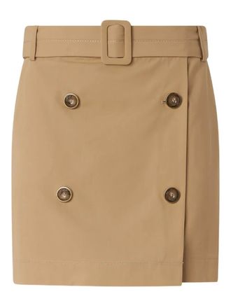 Pinko belted mini skirt - Neutrals