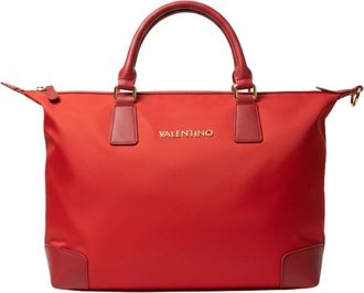 Mario Valentino Jenny Re Handtas - Dames - Handtassen - Rood - ONE Size - Polyester - Tassen