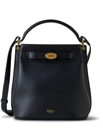 Mulberry small Islington leather bucket bag - Black