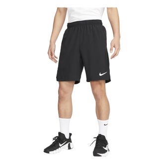 Nike Dri-FIT 9 Solid Color Woven Training Sports Shorts Black DM6618-010