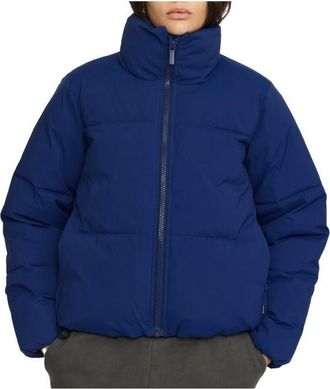 Selfhood Short Puffer Winterjacke f&uuml;r Damen | blau