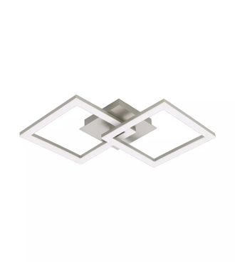 Eglo Plafoniera Led Da Interno Eglo Huerta Grigio 4000k