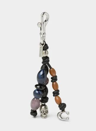 Coach Mens Bead and knot bag charm