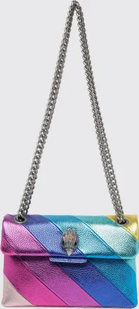 Kurt Geiger Kensington Multicolour Striped Grained Leather Mini Bag