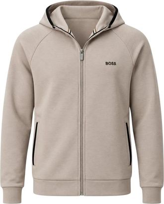 HUGO BOSS Sense Hooded Jacket - - Sweatshirts & Hoodies - Uomo - Beige - S