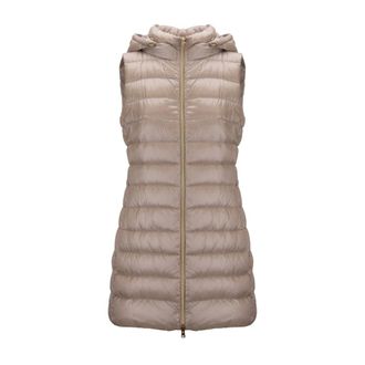 Herno Gilet in piuma - - Jackets - Donna - Beige - S