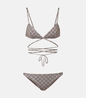 Gucci Bikini in jersey GG