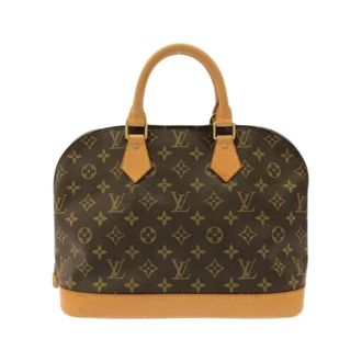 Louis Vuitton Pre-owned Alma Monogram Tas - Dames - Pre-owned - Bruin - Maat: ONE Size
