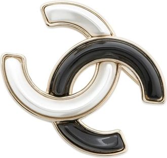 Chanel Pre-owned Jewellery, female, Black, Size: ONE SIZE Pre-owned Fashion Brooch